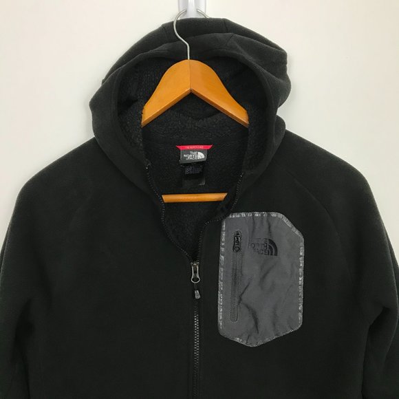 The North Face Other - The North Face Men Black Hoodie Full Zip L Jacket